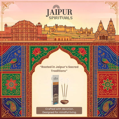 Chand Baori Shanti Collection | 3-in-1 Monthly Pack | Patchouli, Lavender & Sage Agarbatti Fragrances | Charcoal Free | Meditation, Yoga & Stress Relief
