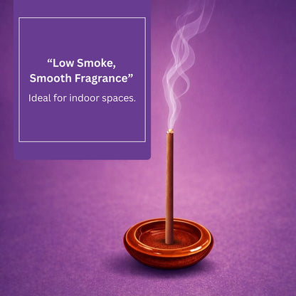 Lavender Bambooless Incense Sticks – “Jal Mahal Evenings” | Long Lasting Low Smoke Agarbatti | Inspired by Jaipur’s Calm Lake Evenings | Meditation & Stress Relief | 40 Sticks